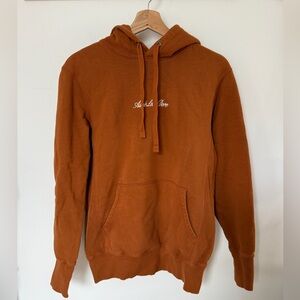 Aime Leon Dore rust colored hoodie